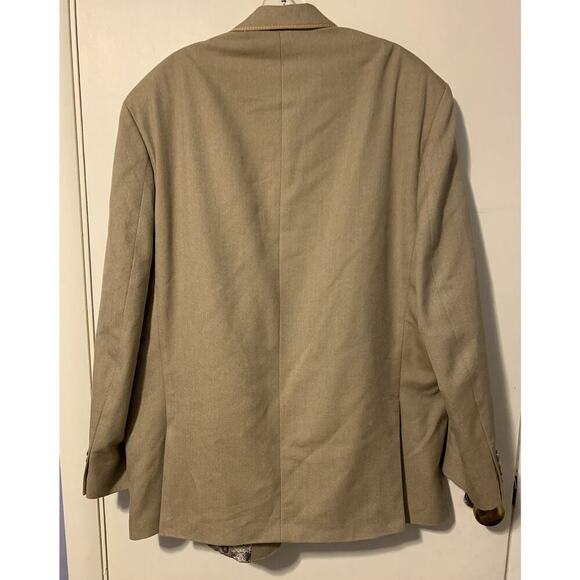 Vanheusen Studio Blazer Made In Índia Old Money Boss Elegante Office LG - Picture 4 of 7